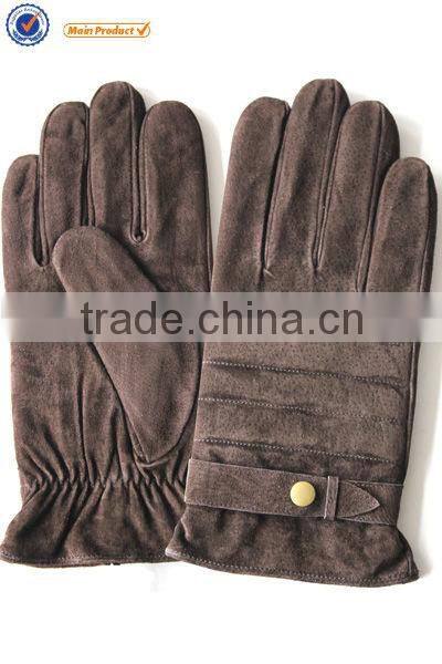Fashion, Winter Warm, Genuine Pigsude Leather Gloves