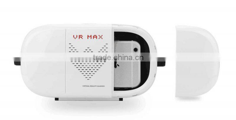 cheap VR box 3D glasses for 3.5 inch - 6.0 inch cell phone ABS materials