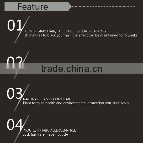 Shampoo based hair color wholesale black hair products black hair dye shampoo present manufacturer