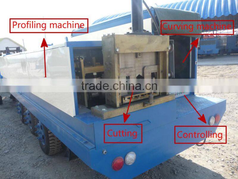 SABM Super quick span arch steel roof tile forming machine