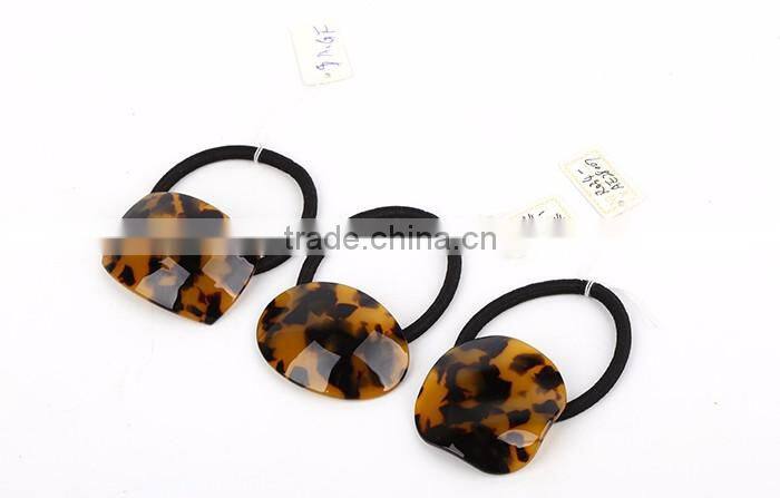 Kids plastic hair tie acetate hair scrunchie elastic hair rubber band