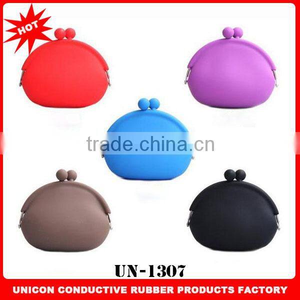 Wholesale china custom cheap silicone coin purse