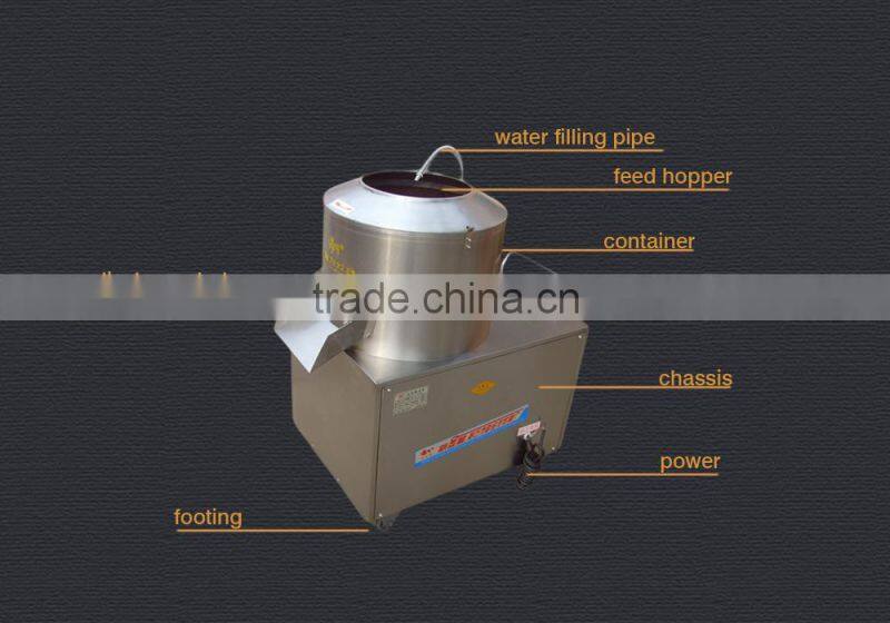 potato peeling machine