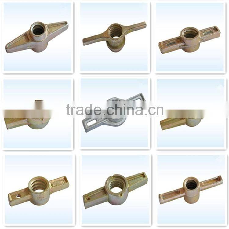 Scaffolding adjustable base jack nut