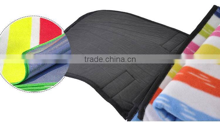 Fashion Waterproof Fleece Beach Picnic Blanket
