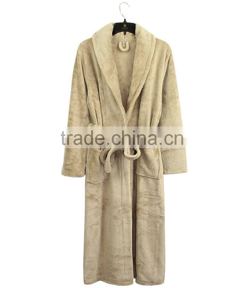 Coral fleece bathrobe xxl