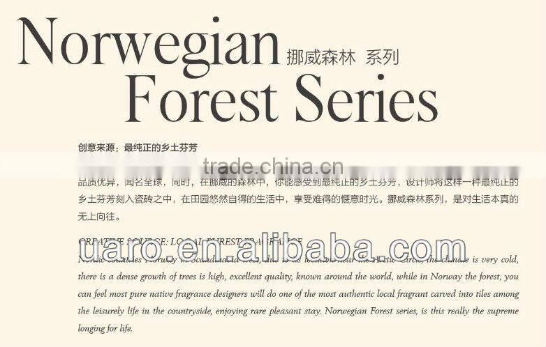 Bathroom white archaized ceramic glazed decorative tile