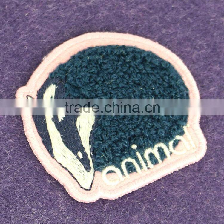 Factory Price Fashion Design Multi color Overlock Embroidery Patch