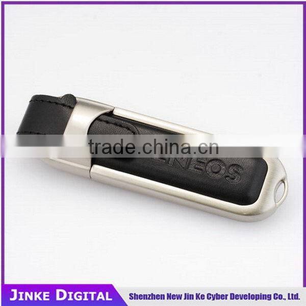 Designer Cheapest leather usb flash drive 16gb