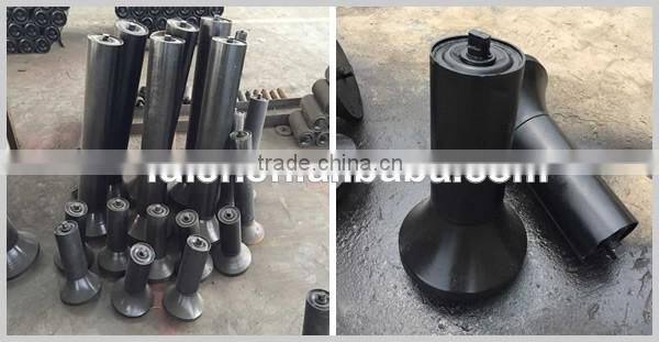 China 89mm diameter 3 roll trough steel conveyor roller manufacturer