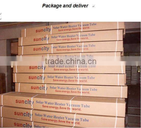 Heat pipe evacuated collector tube