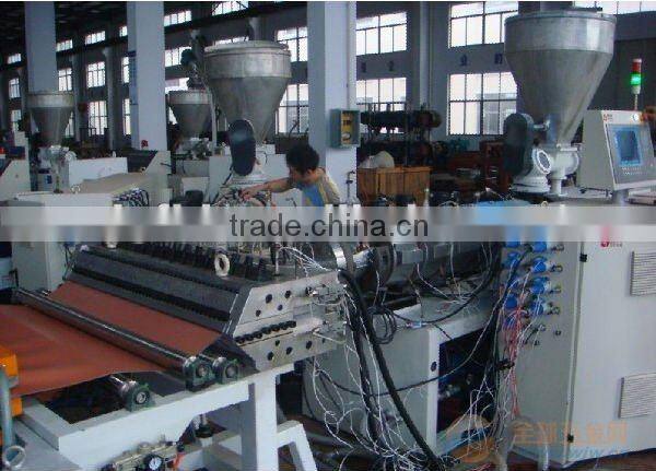 pvc wave roofing tile extrusion line