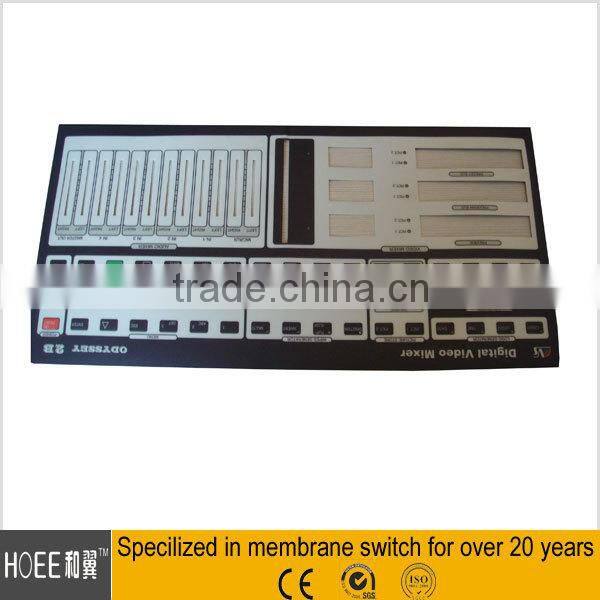 New!Custom Screen printing PC/PET/PVC label