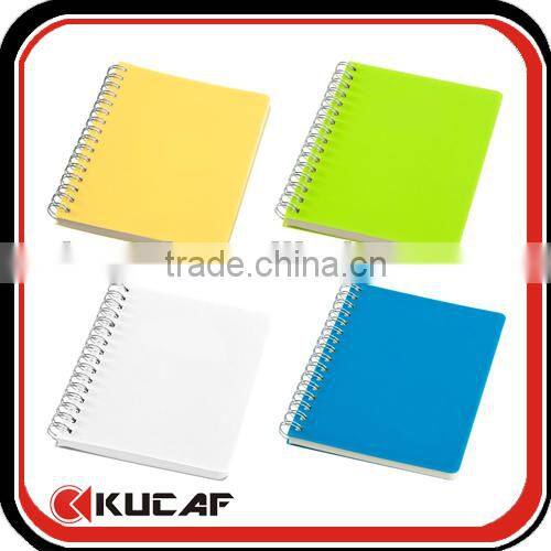 Custom A4/A5 size hardcover composition book 80 sheets spiral bound notebook