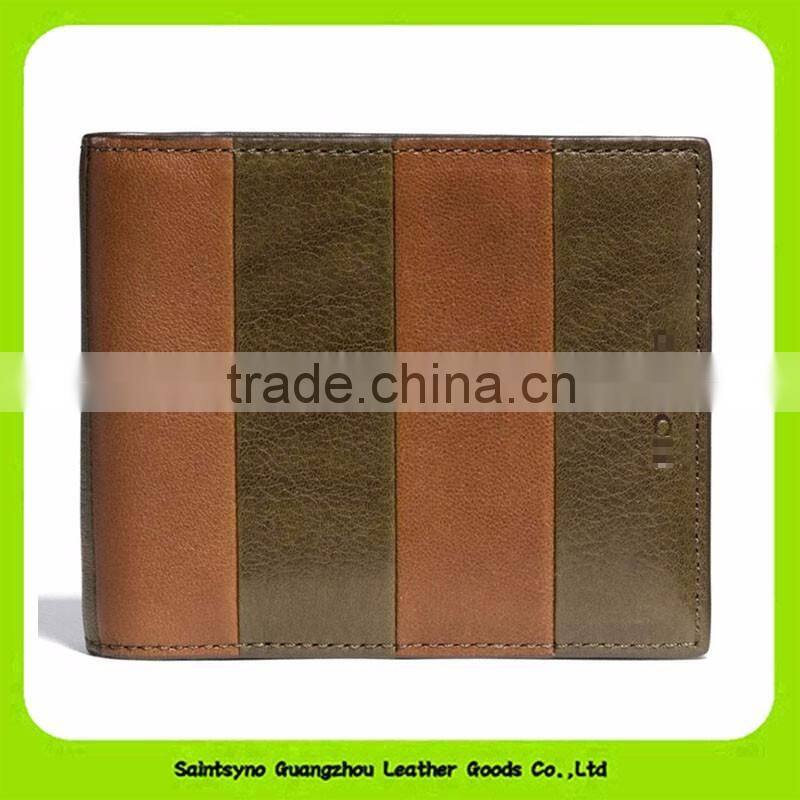 16415 Leather wallet case with credit card holder and cash pocket