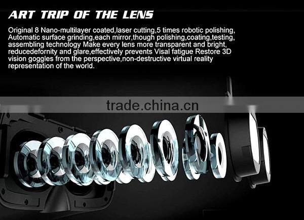 Alibaba Manufacturer OEM ODM New Model VR 3D Glasses Virtual Reality box 2.0