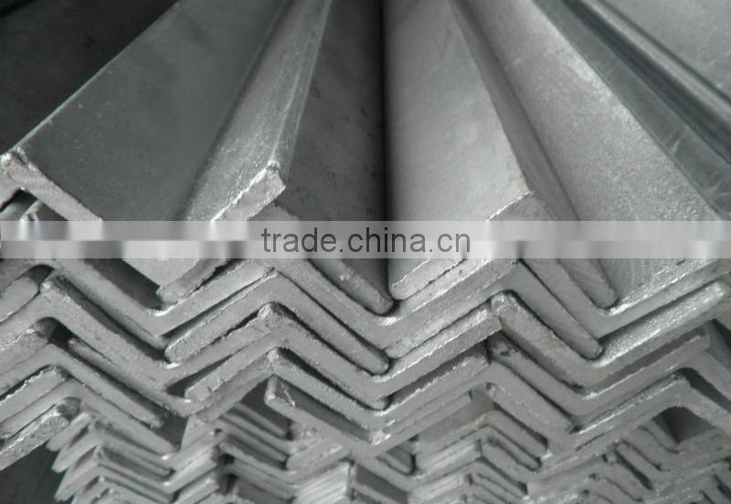 High quality construction hot dip galvanized steel angle