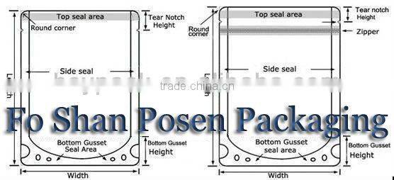 eco-friendly heat-seal Pet Dog Food packaging Bag