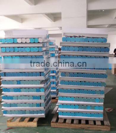 Portable folding A4/A3 magazine rack, PS/wood brochure holder