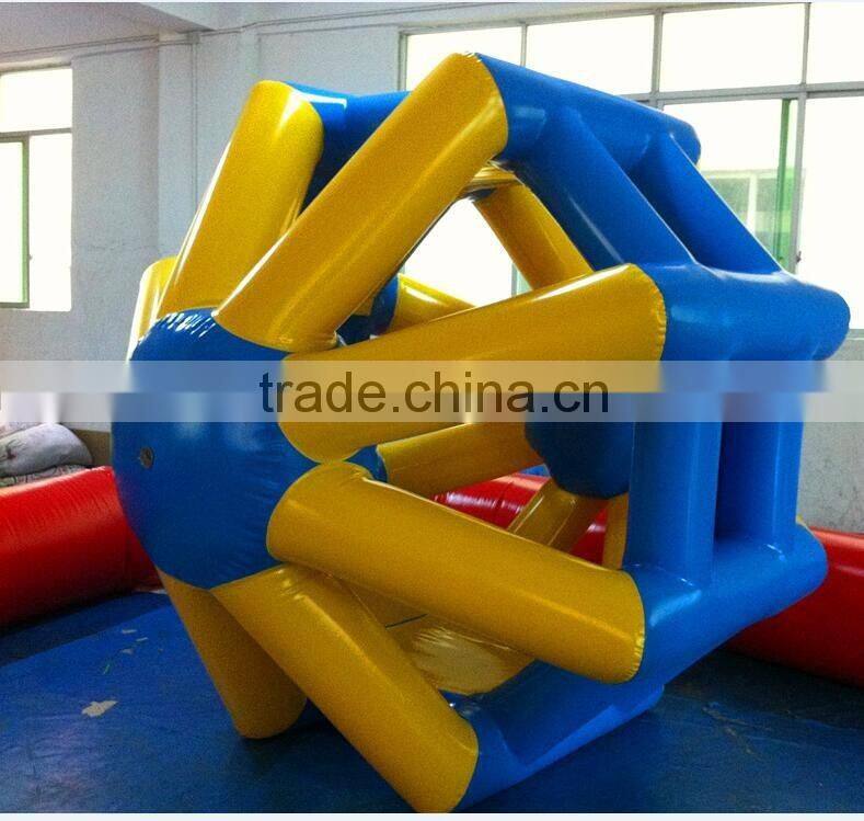 2.5mx2.5m octagon wonder wheel toy inflatable water park games Inflatable pool game toy
