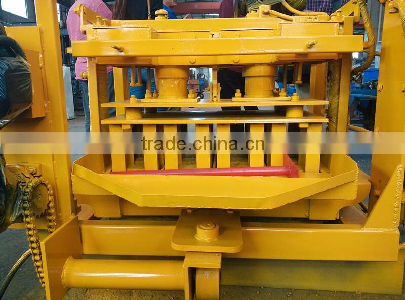 indonesia columbia concrete block machine QMY4-30 handmade brick making machine