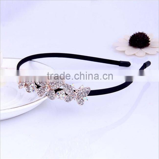 Fashion Korean Pearl Headband, Rhinestone Headband For Ladies