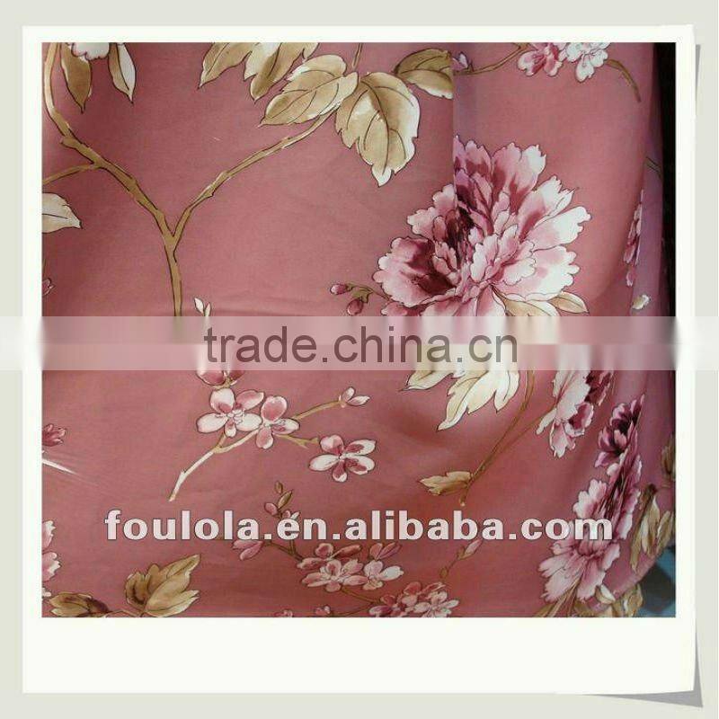 100% Polyester Yarn Room Anti fire Curtain Fabric Material