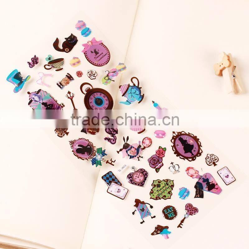 No Yellowing / clear Epoxy Resin for DIY Cartoon Sticky Paper /Tag Sticker