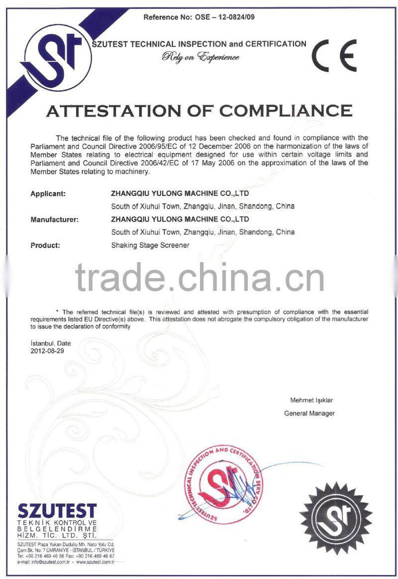 High Efficient Vibrating Screener for Wood Pellets