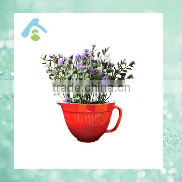 durable melamine wholesale flower pots,bamboo eco-friendly flower pot,2016 houseware