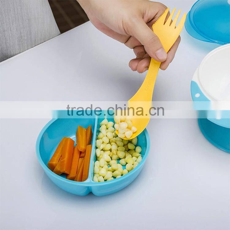 New style drop proof safety baby feeding bowls with sucker