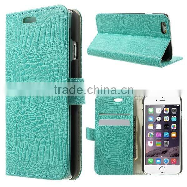 Original Design Low Price Genuine Leather Handmade Phone Leather Case For Iphone 6 Plus