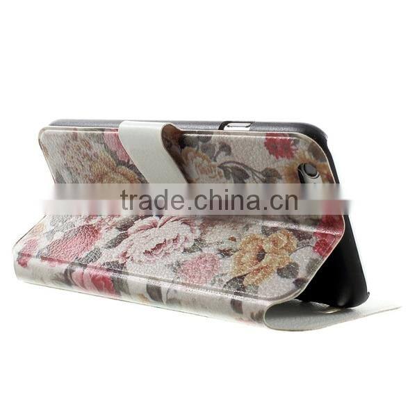 China supplier high quality cheap leather cover for Iphone 6 cover