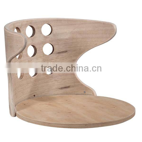 Elegant Plywood Dining Chairs with PU Cushion