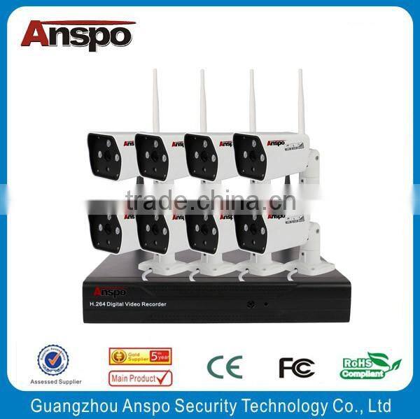 Anspo hot sale security camera system kit wifi cctv camera system robot wifi ip camera