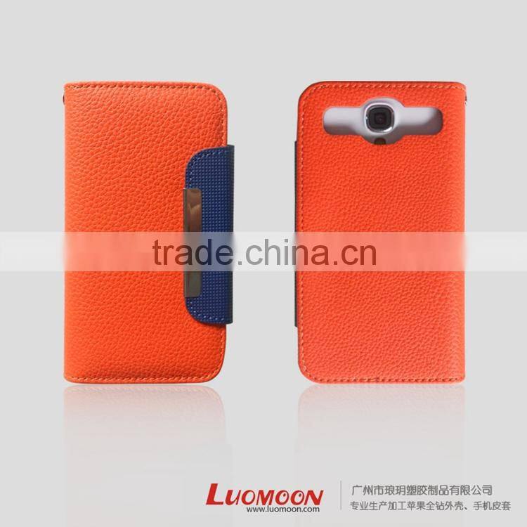 Litchi Pattern Universal Mobile Phone Diary Case Cover