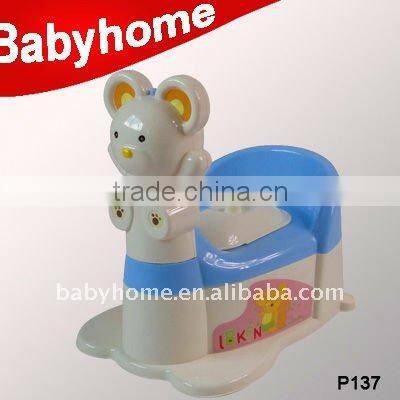 child kids plastic portable musical potty