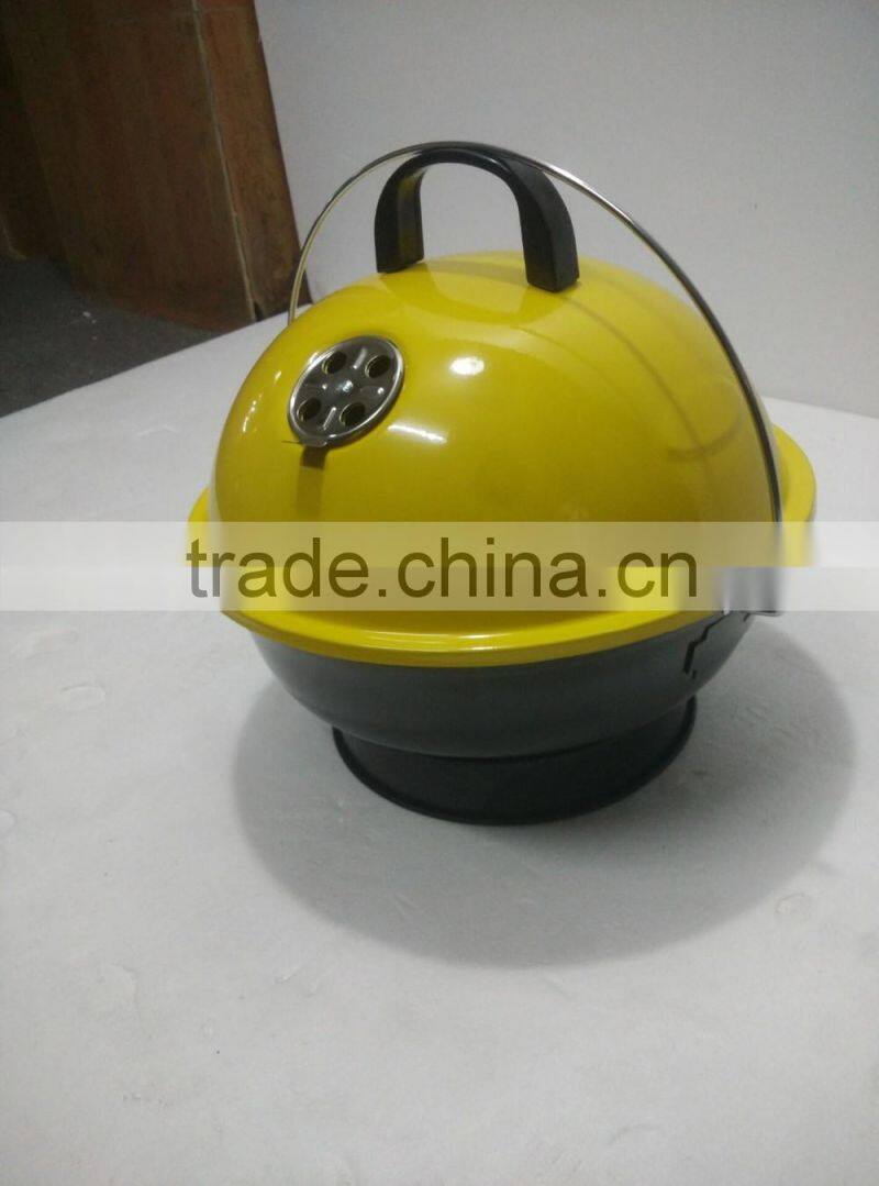 14" tabletop 3 legs portable bbq grill