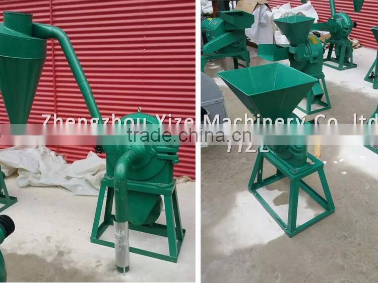 Easy to operate corn mill machine with prices / small type corn flour grain floor mill crusher