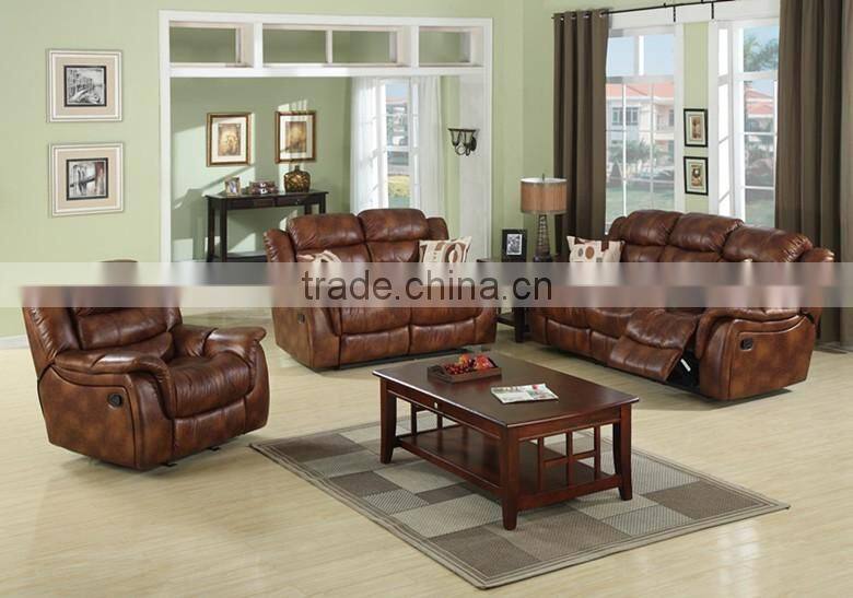 Hot sell recliner sofa set corner sofa