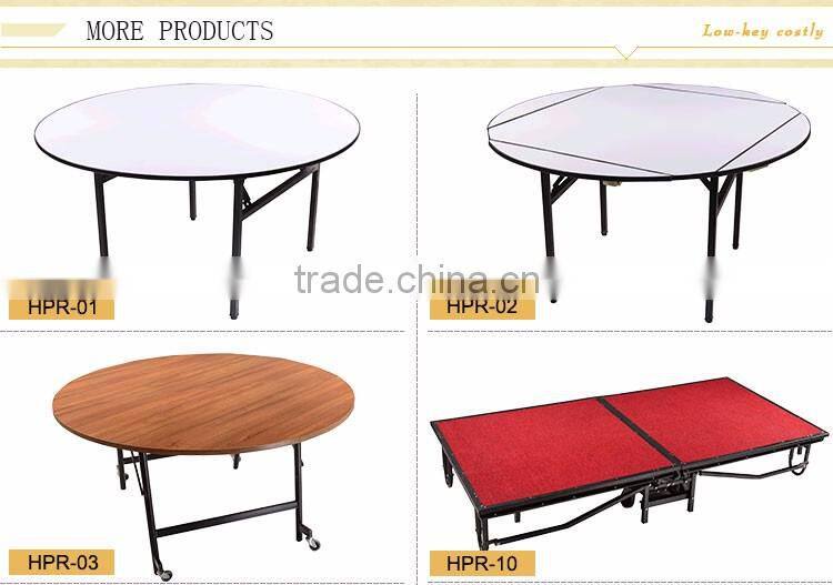 Wholesale round small foldable desk with factory price