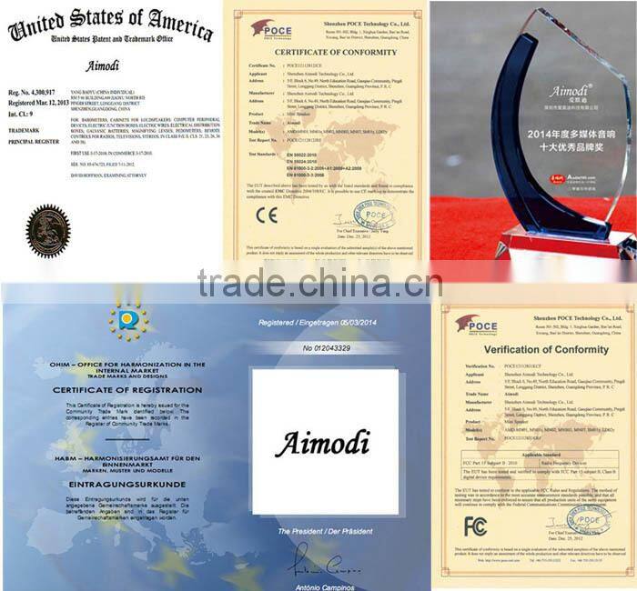 cheap price stereo digital speaker With LED digital display