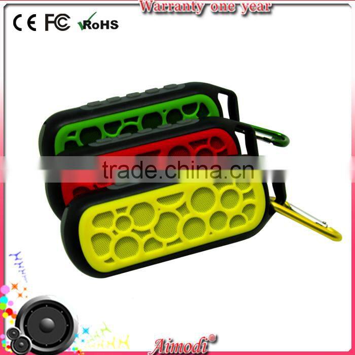 new products 2016 rugged rock waterproof ultra-thin Bluetooth speaker