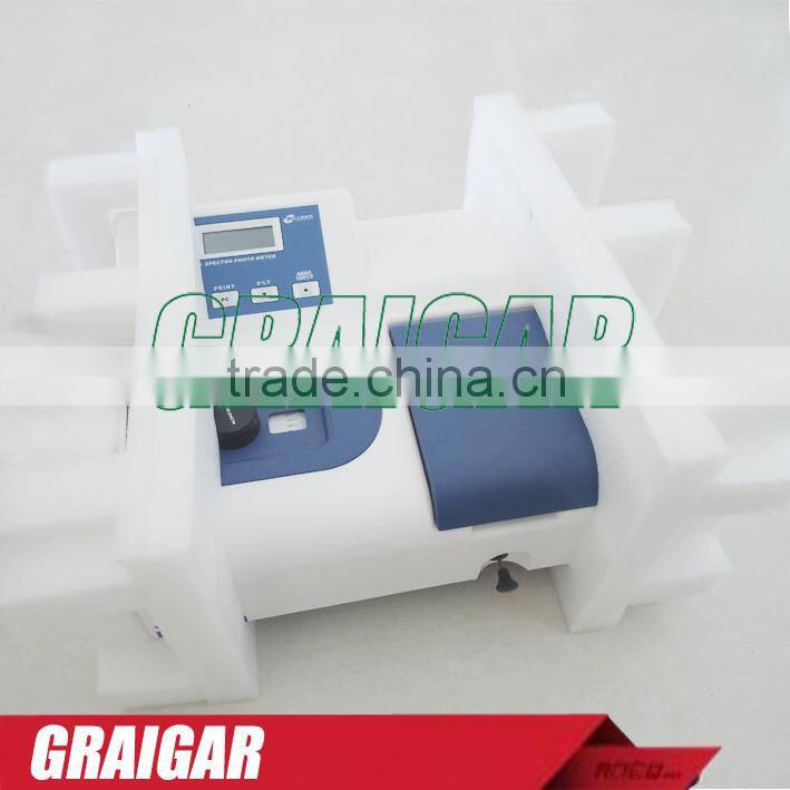 high precision Visible Spectrophotometer 722 wavelength range 320-1020nm