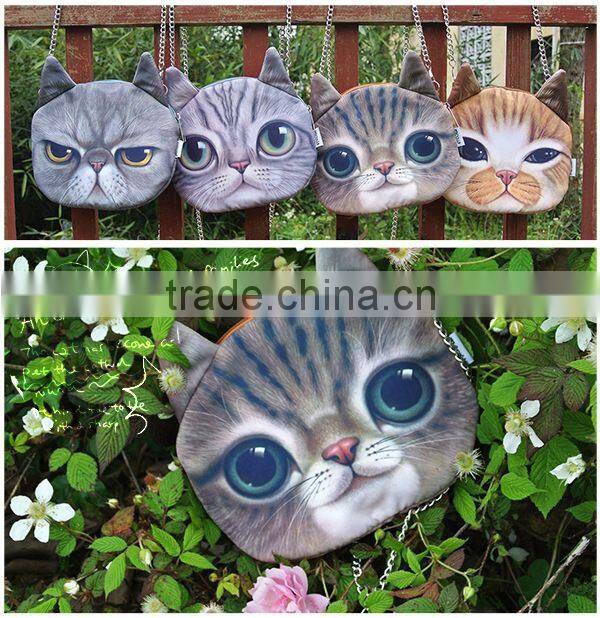 2014 Hot Sales Lovely Ladies Cathead Shoulder Bag Wholesale ZTSHB-0001