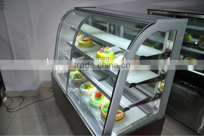 Cake Display Showcase with glass shelf