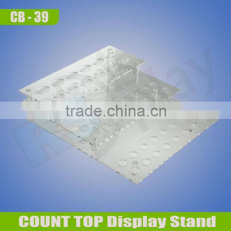 Customized acrylic makeup display stand