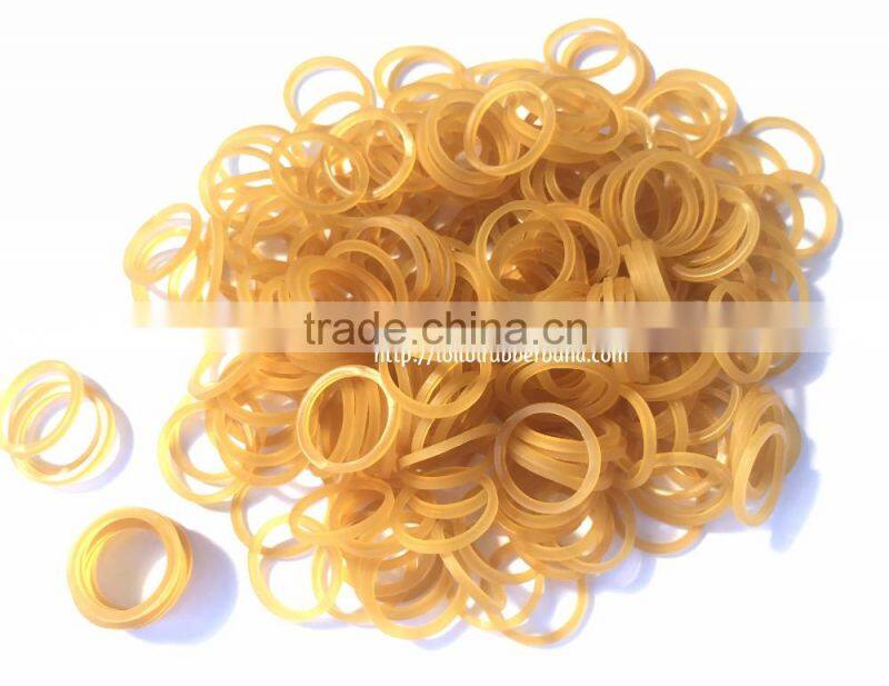 100% Natural Red Elastic Rubber Band high quality for Vegetable