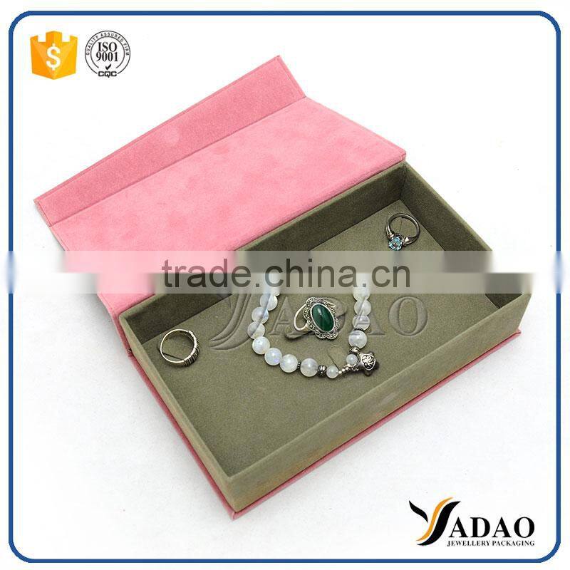Different types flip top insert engagement paper box for jewelry packing