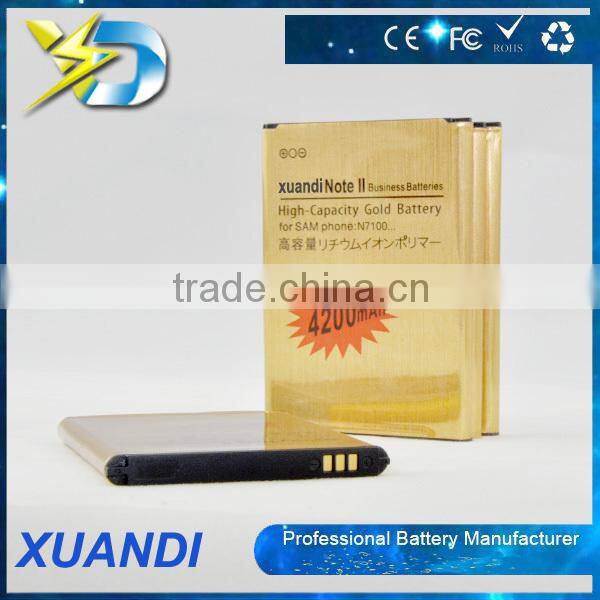 For xuandi n7100 Battery High Capacity Gold 3.8V 4200mAh high Quality